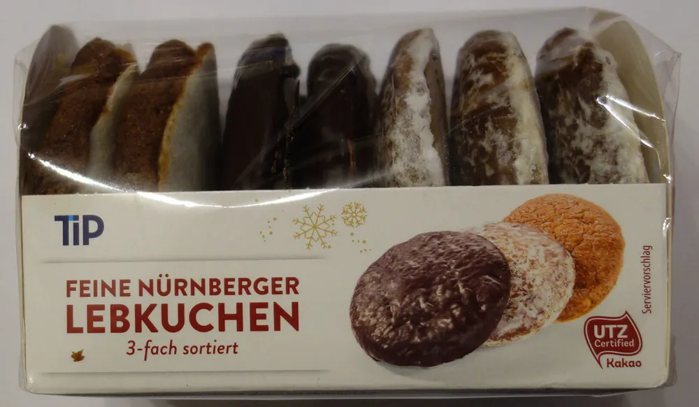 Feine Nürnberger Lebkuchen 3-fach sortiert