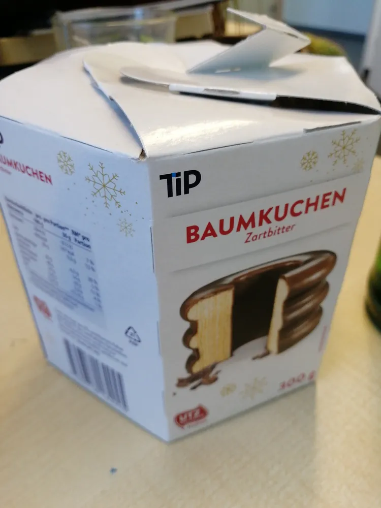 Baumkuchen Zartbitter