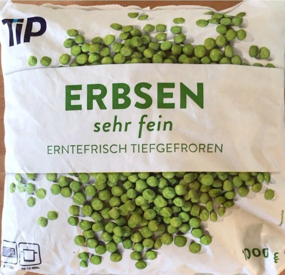 Erbsen - sehr fein - tiefgefrohren