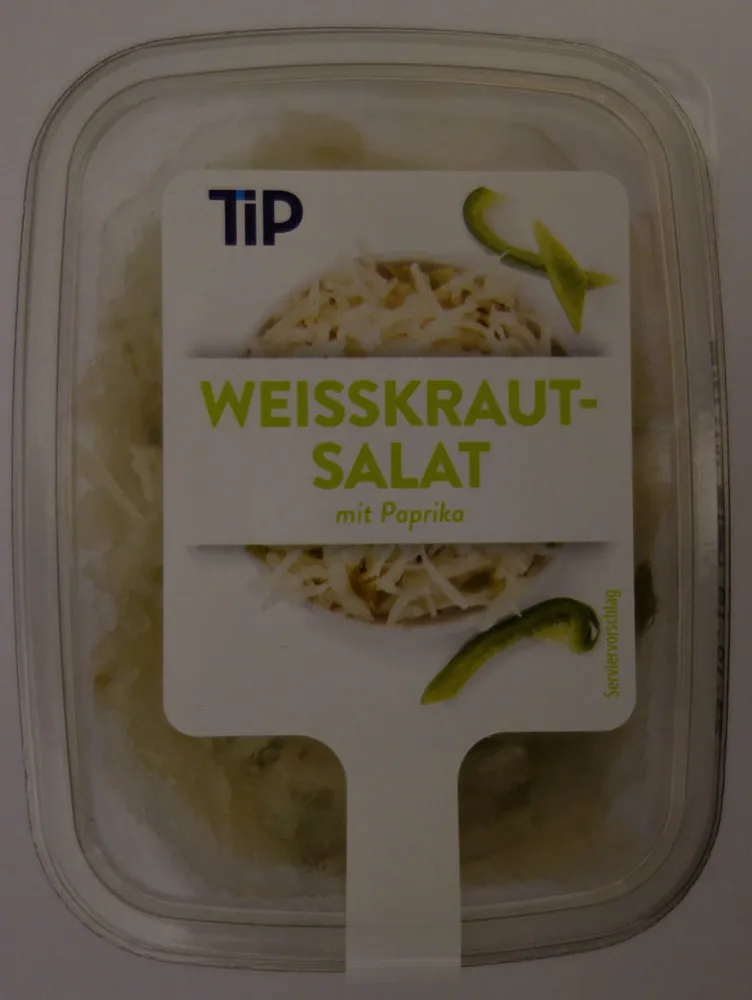 Weisskrautsalat mit Paprika