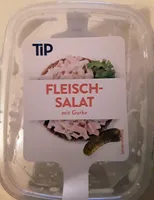Fleischsalat mit Gurke