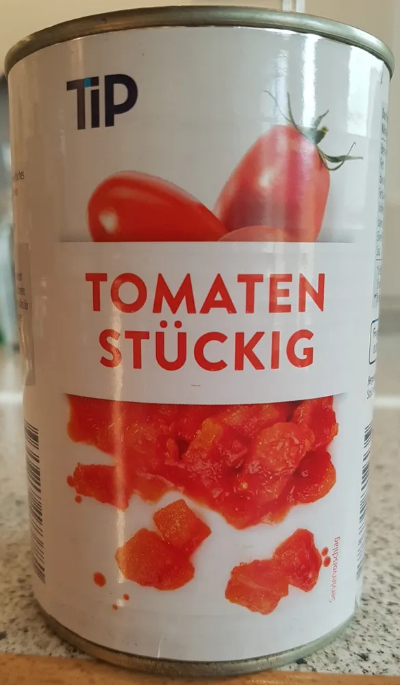 Tomaten stückig