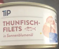 Thunfischfilets in sonnenblumenöl