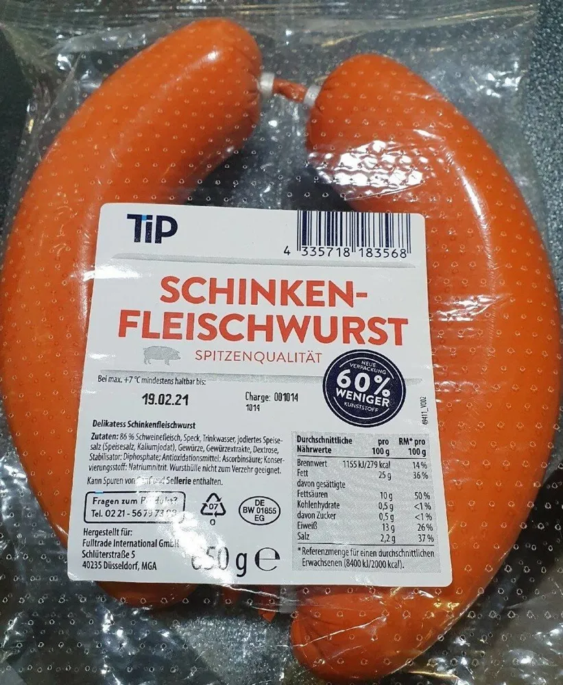 Schinken-Fleischwurst