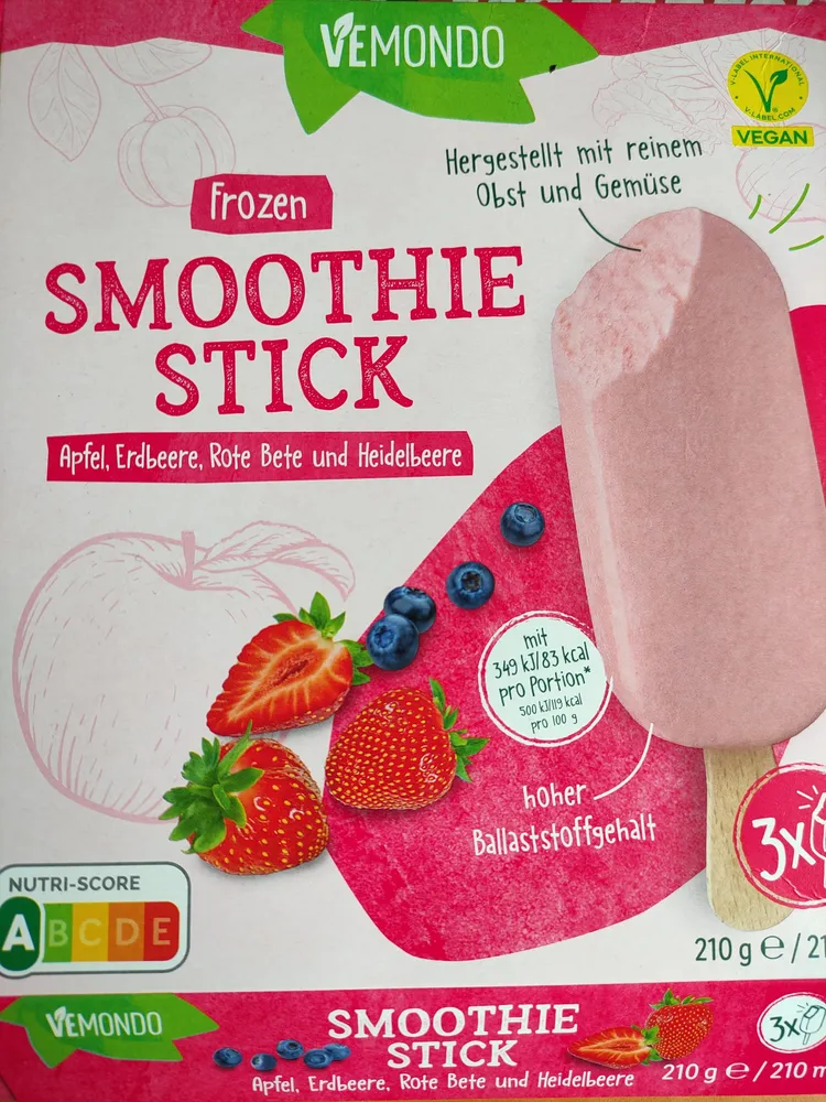 Frozen Smoothie Stick
