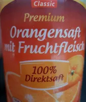 Premium Orangen Direktsaft, 100% Fruchtgehalt