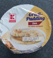 Grießpudding Zimt