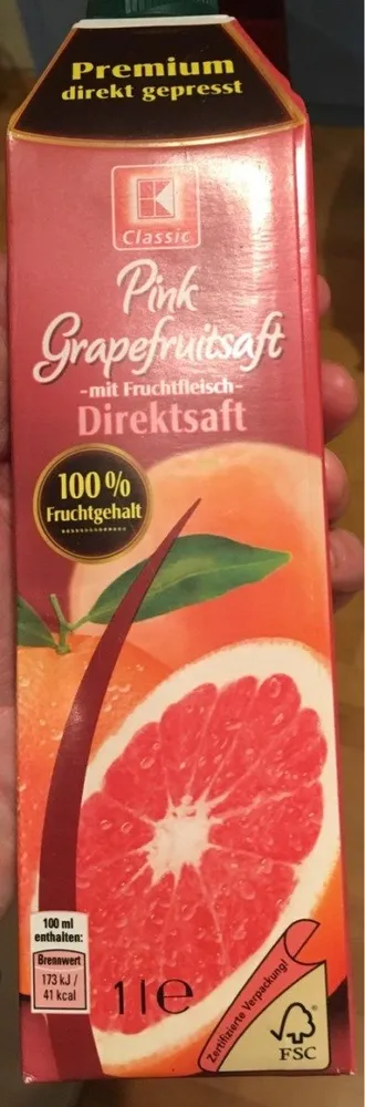 Pink Grapefruitsaft