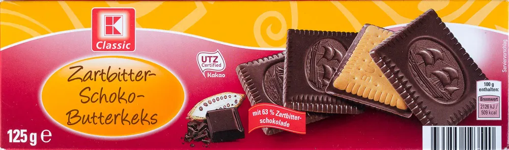 Zartbitter-Schoko-Butterkeks