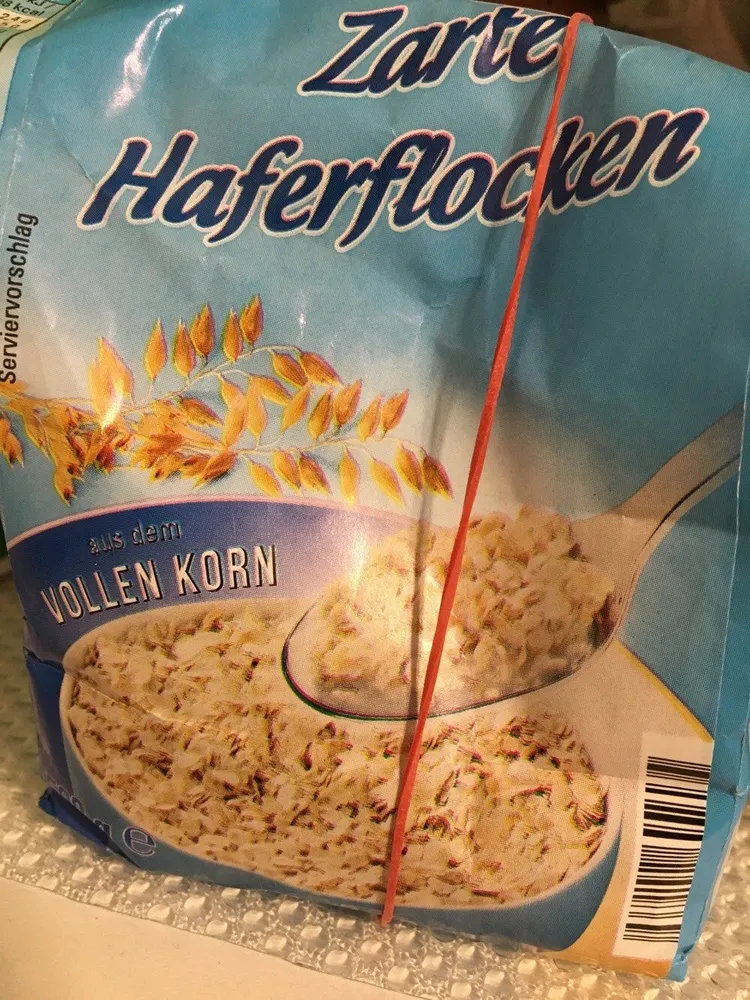 Zarte Haferflocken