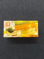 Aromatisierte Grünteemischung Ingwer und Orangengeschmack