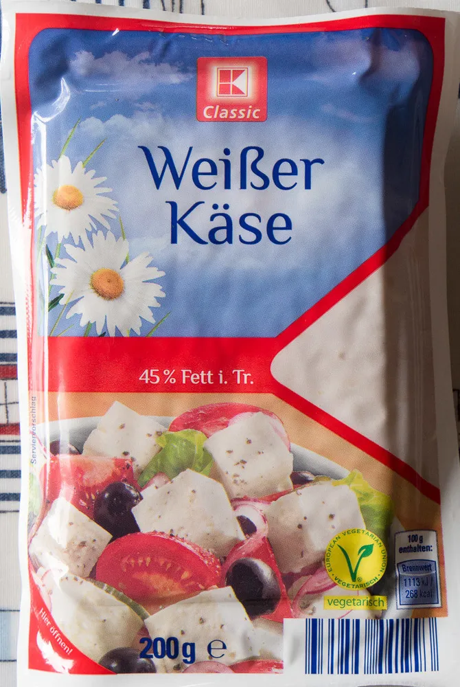 Weißer Käse