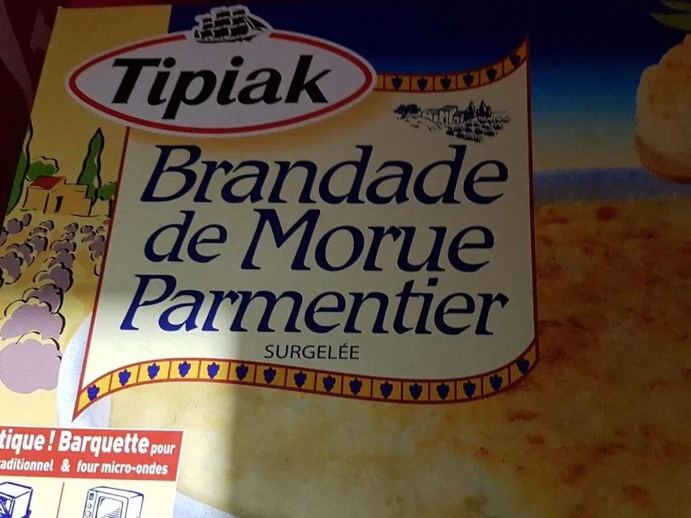 Brandade de morue parmantier