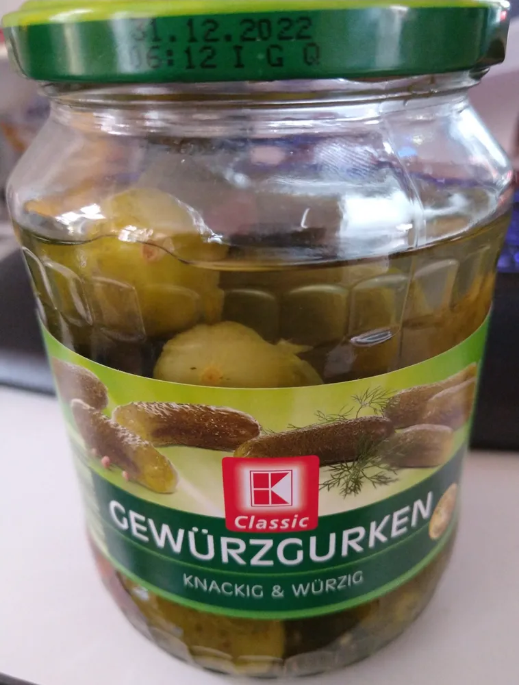 K Classic Gewürzgurken