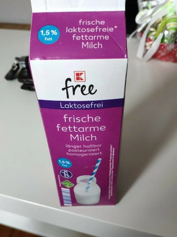 Frische fettarme Milch