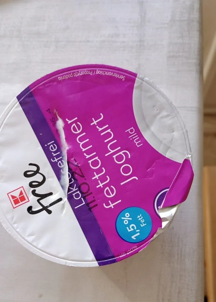 Laktosefrei joghurt