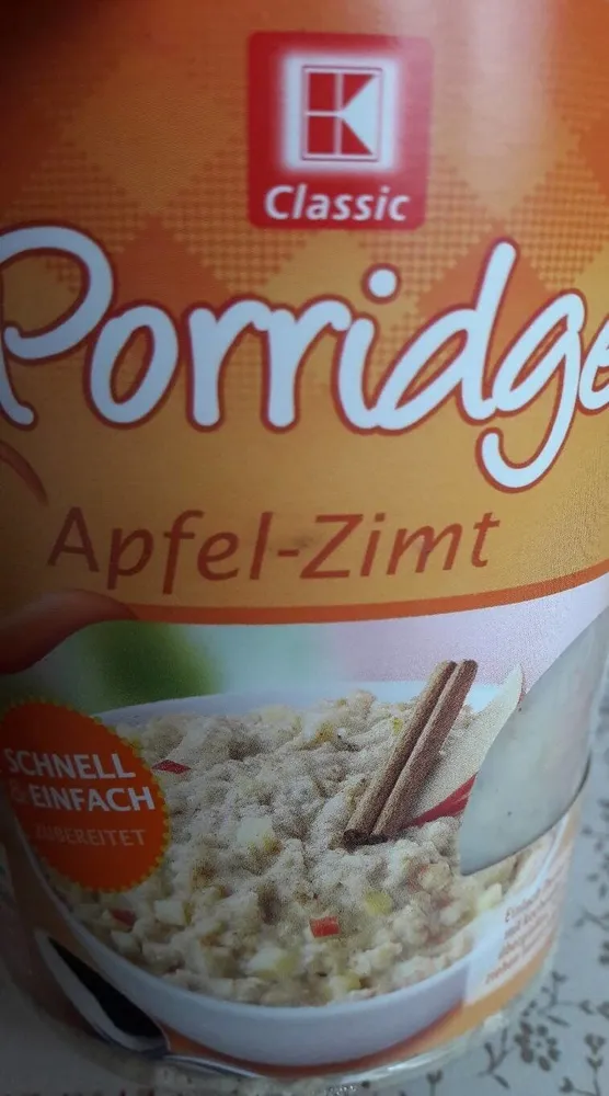 K Classic Porridge Apfel Zimt
