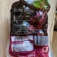 Rote Bete geschält und gekocht