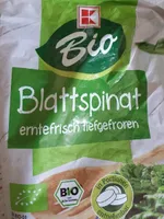 Blattspinat, tiefgefroren