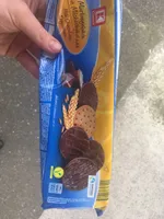 Mürbegebäck mit Milchschokolade