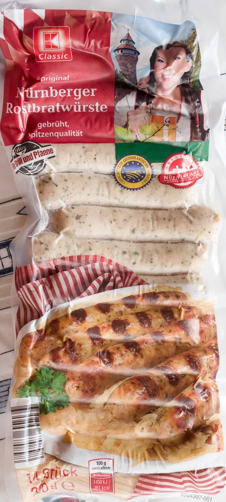 Original Nürnberger Rostbratwürste