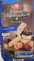 Knusprige waffelmischung