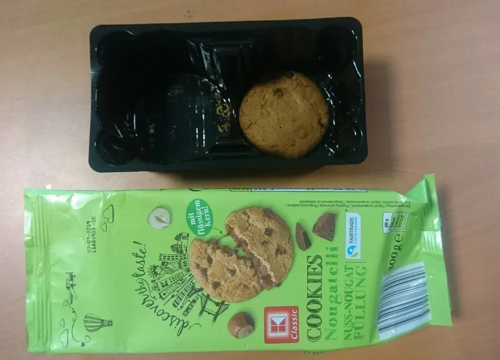 Nougatelli Cookies,Mit Nuss-nougat Füllung