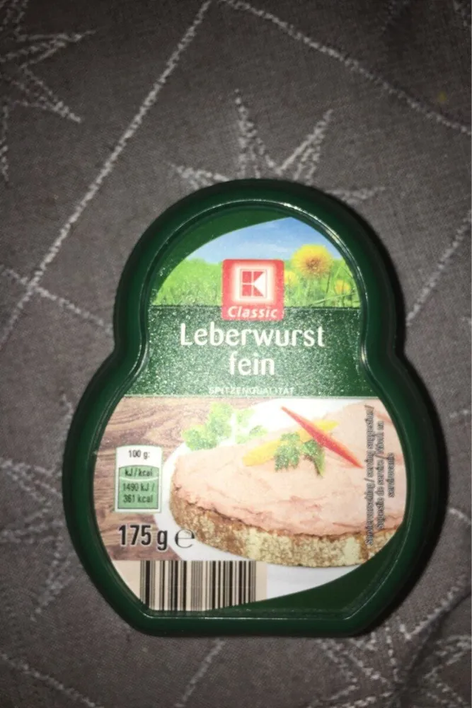 Leberwurst fein