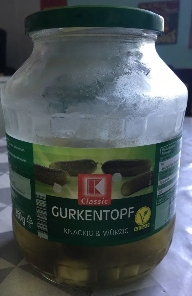 K classic Gurkentopf Knackig & Würzig