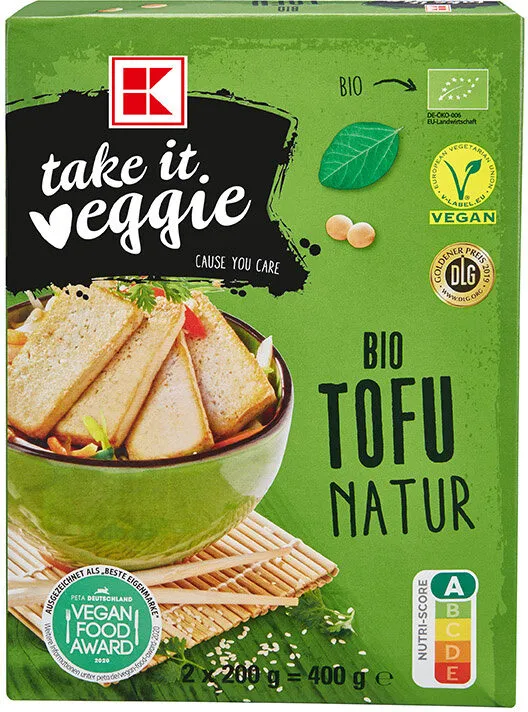 K-take it veggie Bio Tofu natur