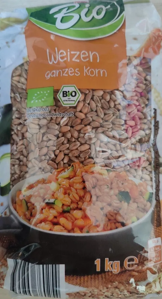 Weizen ganzes Korn