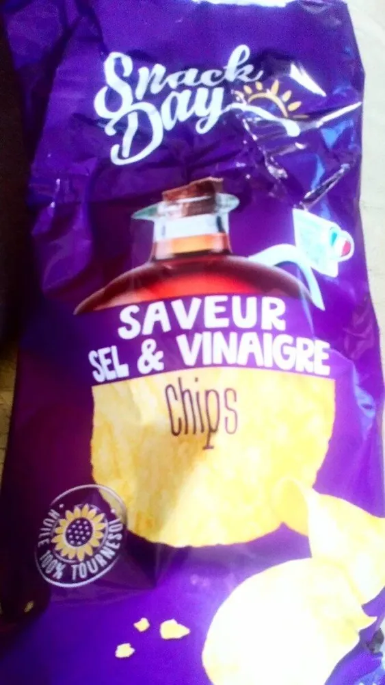 Chips sel et vinaigre Snack Day