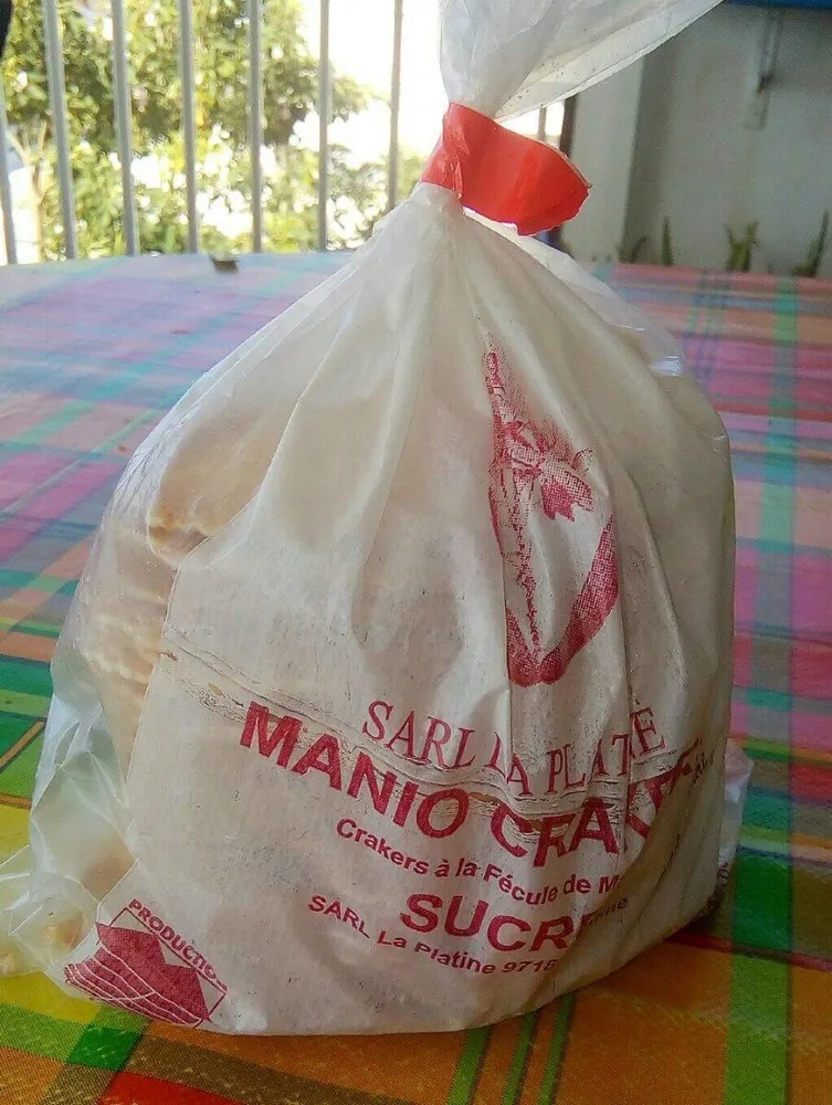 Manioc crakers