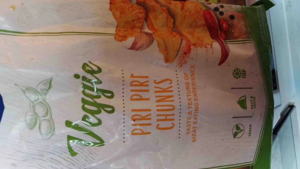 Veggie Piri piri chunks