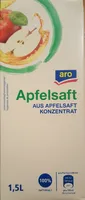 Apfelsaft aus Apfelsaftkonzentrat