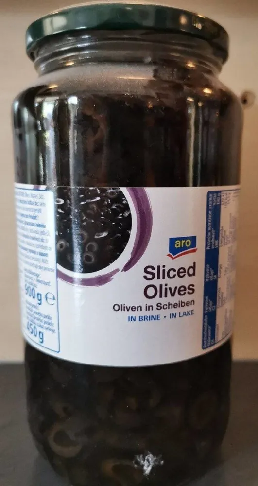 Sliced Olives - Oliven in Scheiben