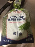 Extra fine gren beans haricot vert