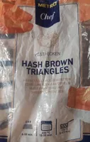 Hash brown triangles