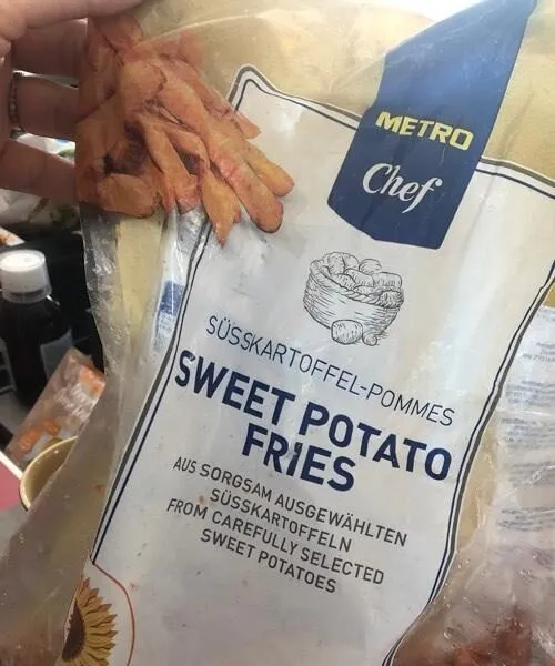 Frites Patate douce