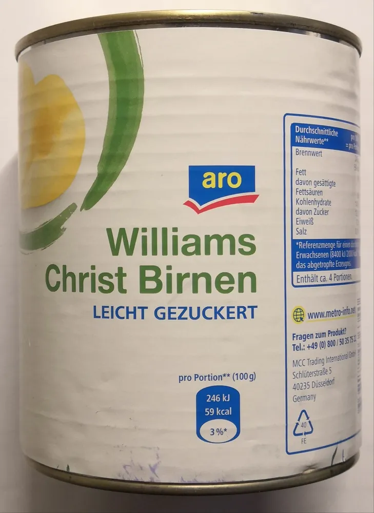 Williams Christ Birnen