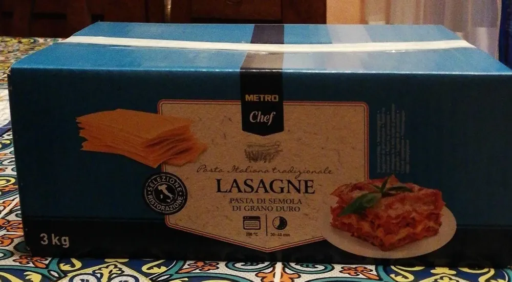 Lasagne pasta di semola di grano duro