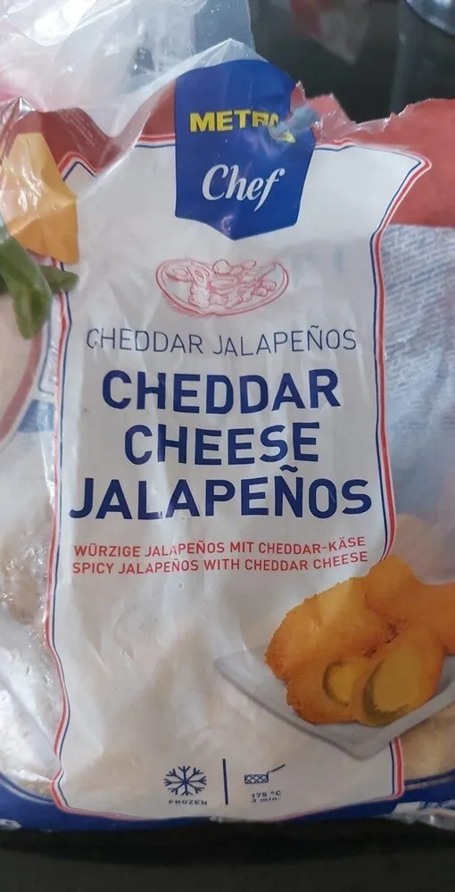 Cheddar jalapeños