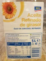 Aceite refinado de girasol