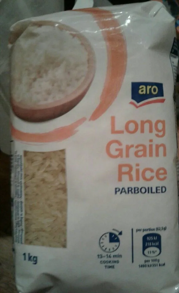 Aro Long Grain Rice Parboiled