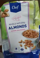 Almendras crudas con piel