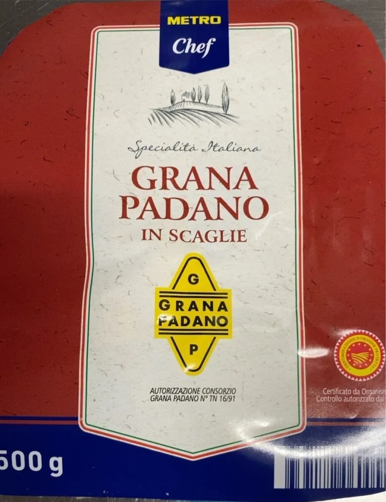 Grana padano écailles