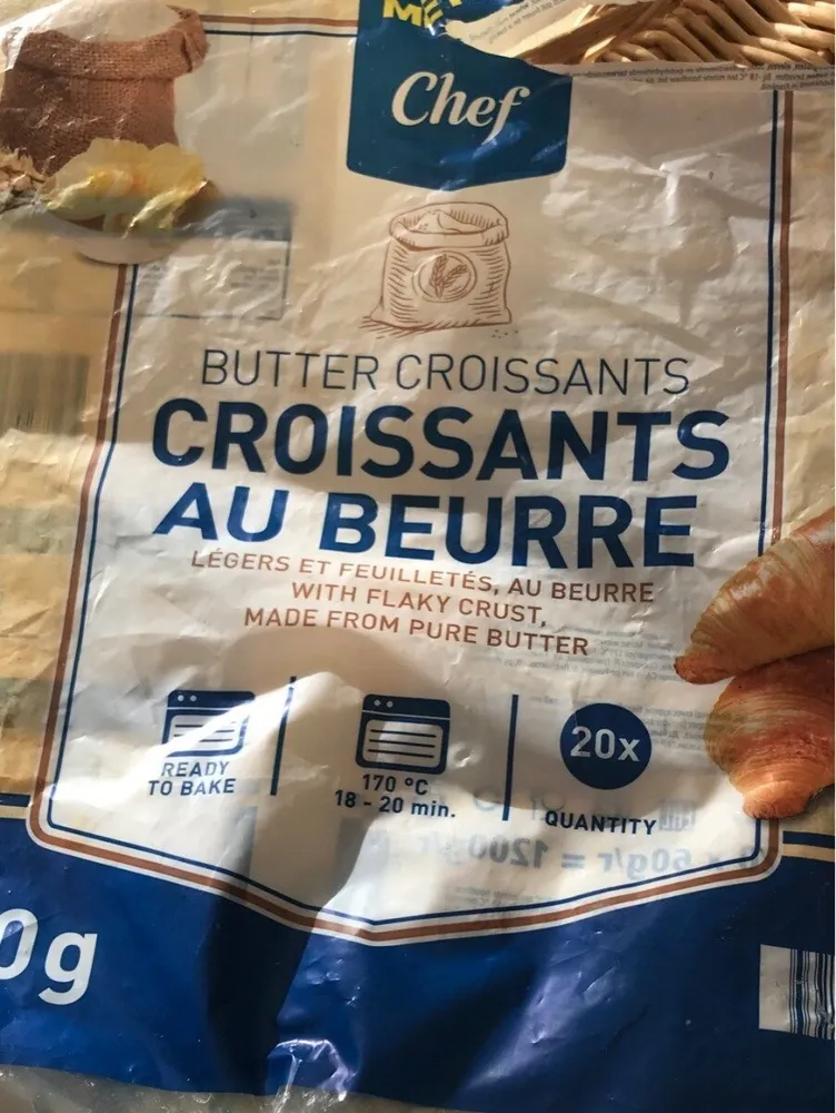 Croissants au beurre
