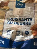 Croissants au beurre