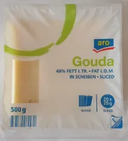 Gouda, 48% Fett i.Tr., in Scheiben