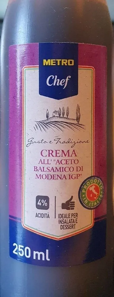 Crema all' "Aceto Balsamico Di Modena IGP"